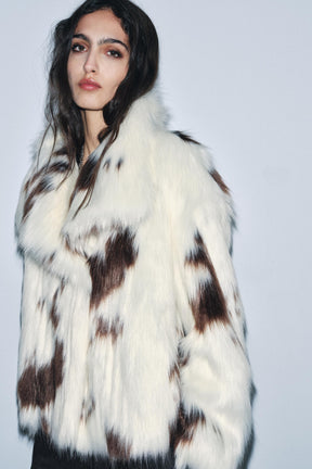 FAUX FUR JACKET ZW COLLECTION LIMITED EDITION - Image 2