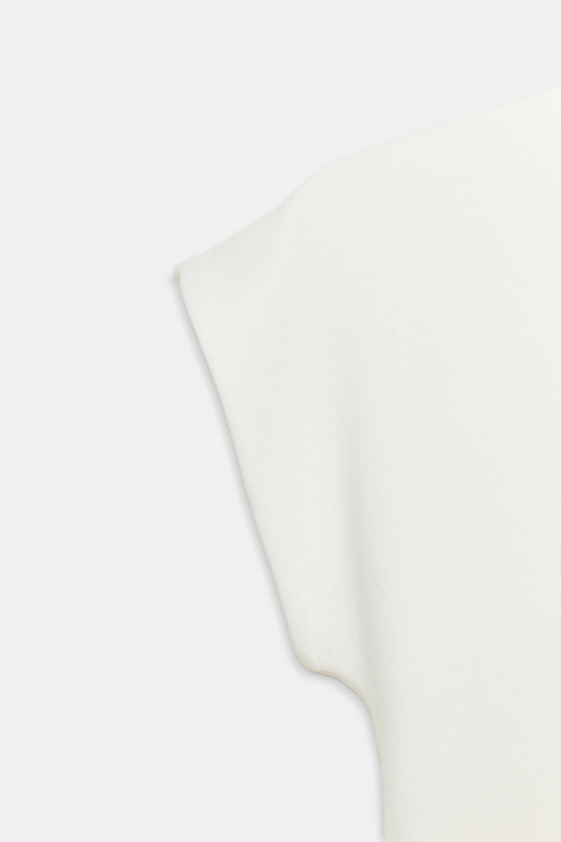 COTTON HIGH-NECK BODYSUIT