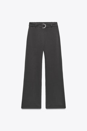 Rustic Belted Trousers