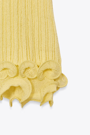 WAVY HEM KNIT TOP - Image 2