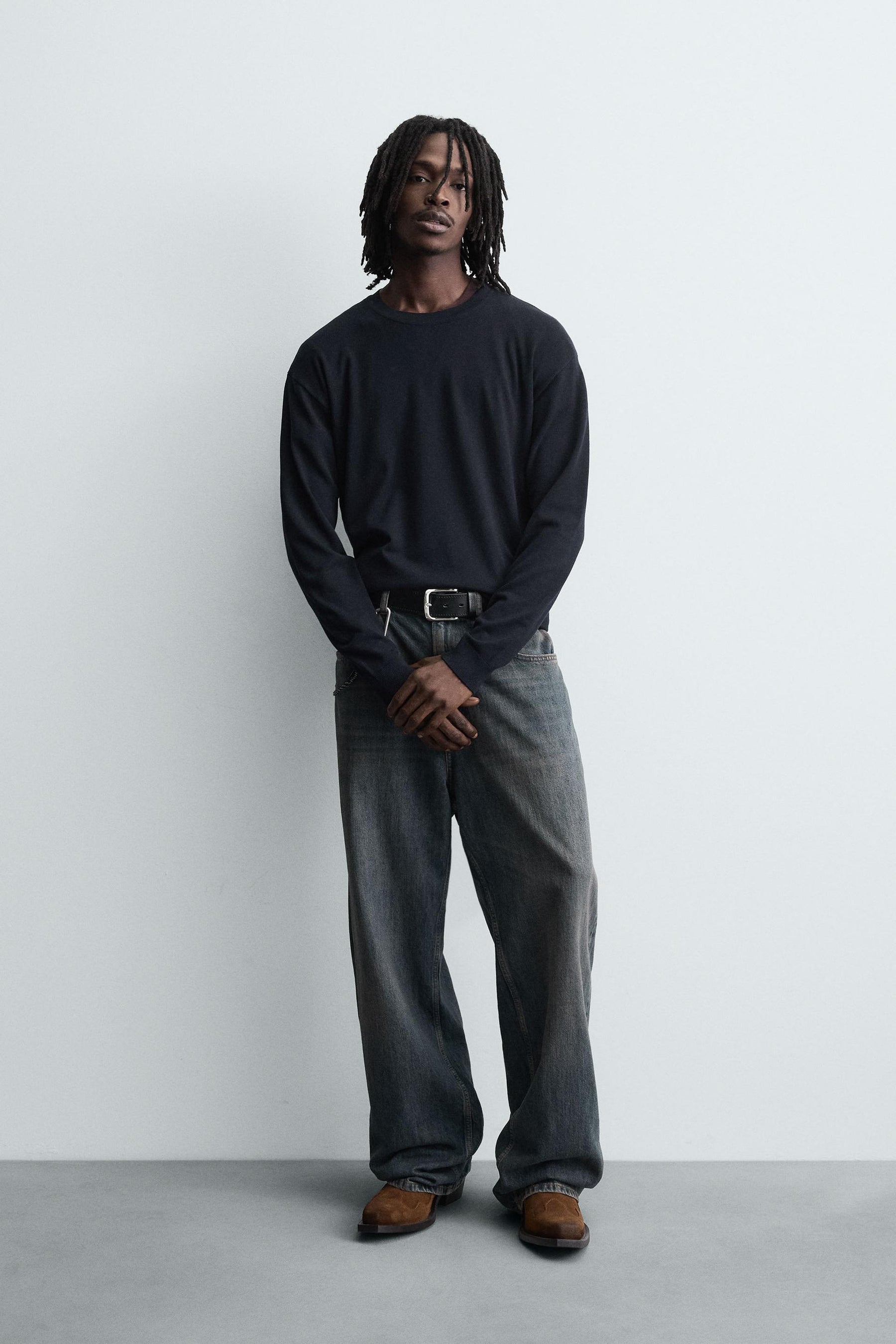 VISCOSE BLEND JUMPER - Image 1