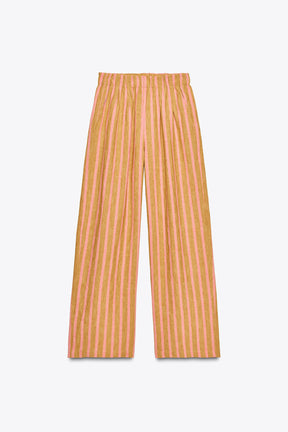 Linen Blend Trousers