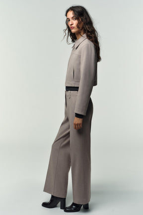 Straight-leg trousers