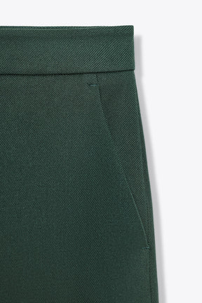 High-waist Culotte Trousers