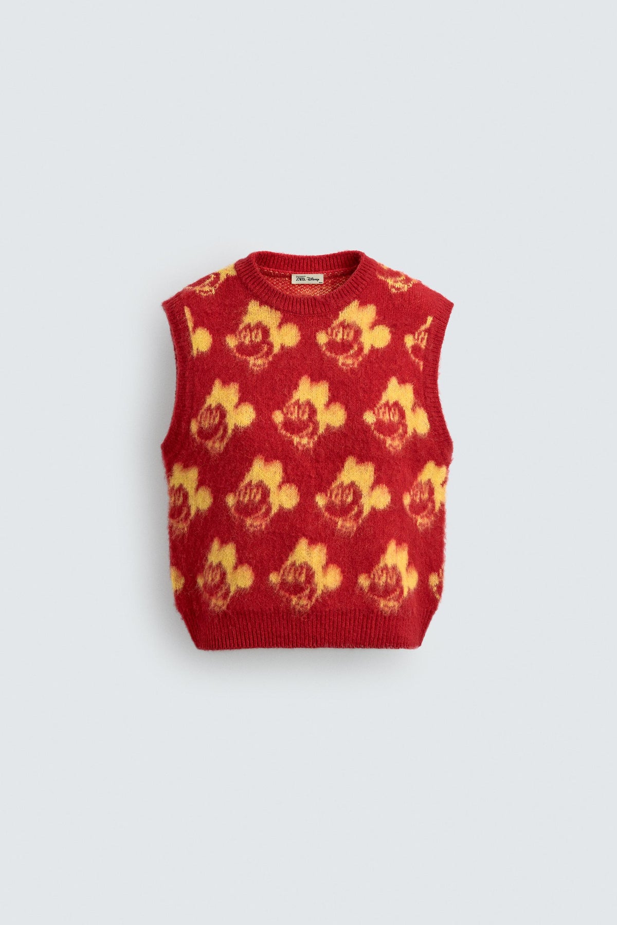 Mickey Brushed Knit Vest - Image 1