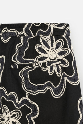 EMBOSSED EMBROIDERED BERMUDA SHORTS - Image 10