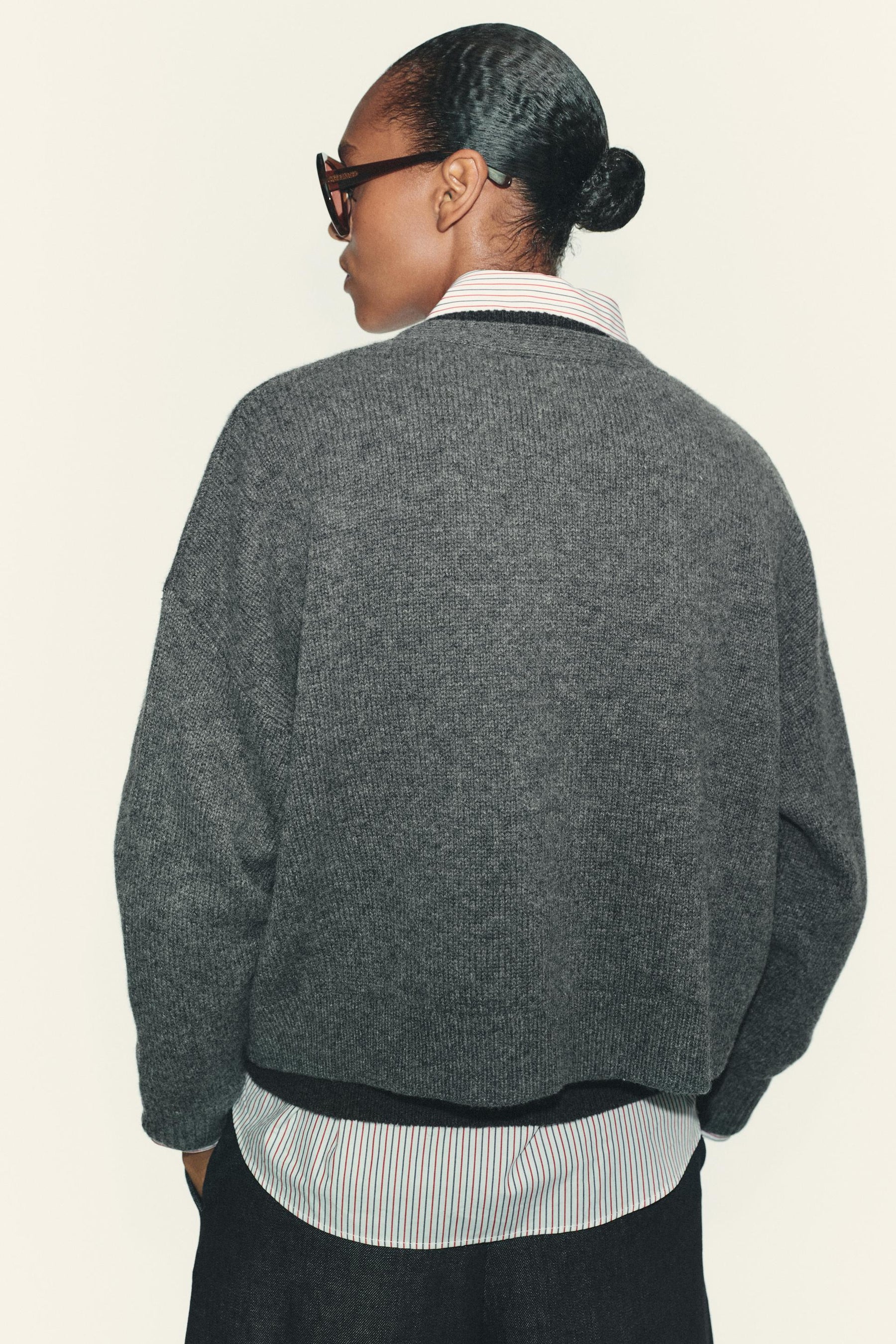 100% WOOL JACKET WITH GOLD BUTTONS - Image 4