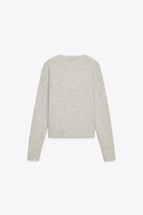 100% WOOL LONG SLEEVE JUMPER - Image 5