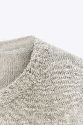 100% WOOL LONG SLEEVE JUMPER - Image 6