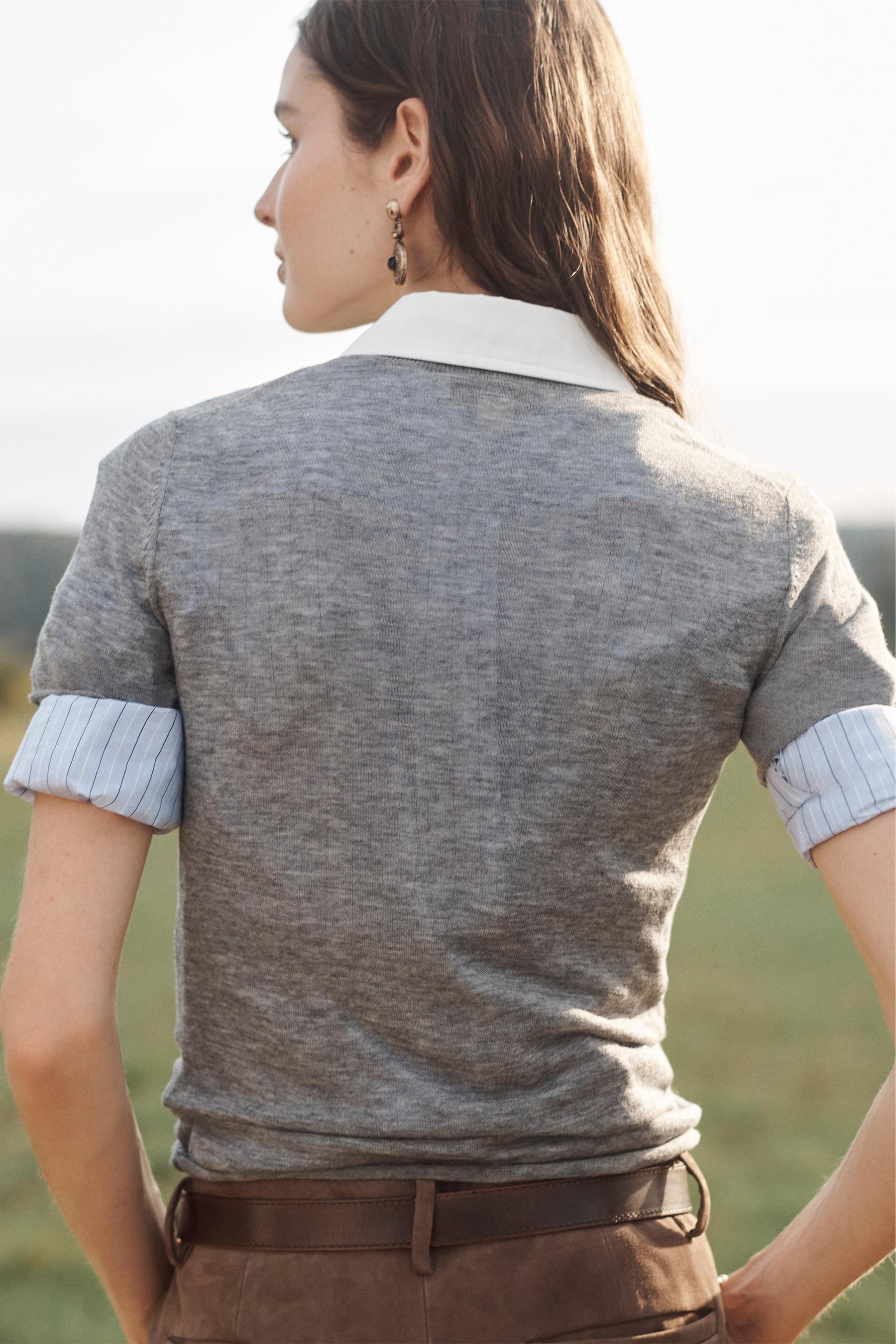 100% WOOL KNIT TOP LIMITED EDITION - Image 4