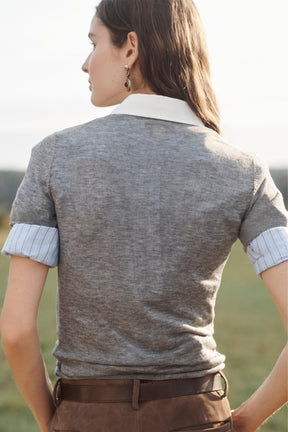 100% WOOL KNIT TOP LIMITED EDITION - Image 4