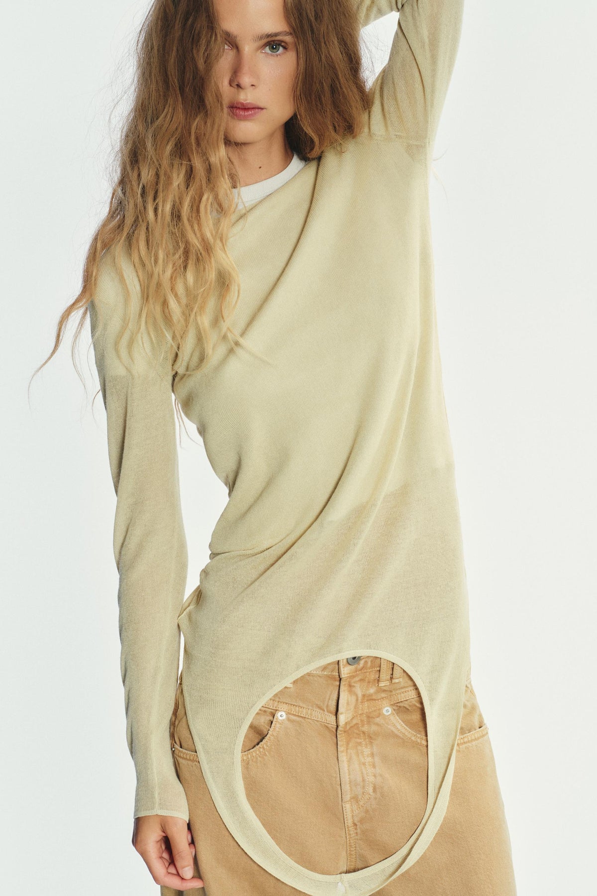 MULTI-POSITION KNIT TOP - Image 2