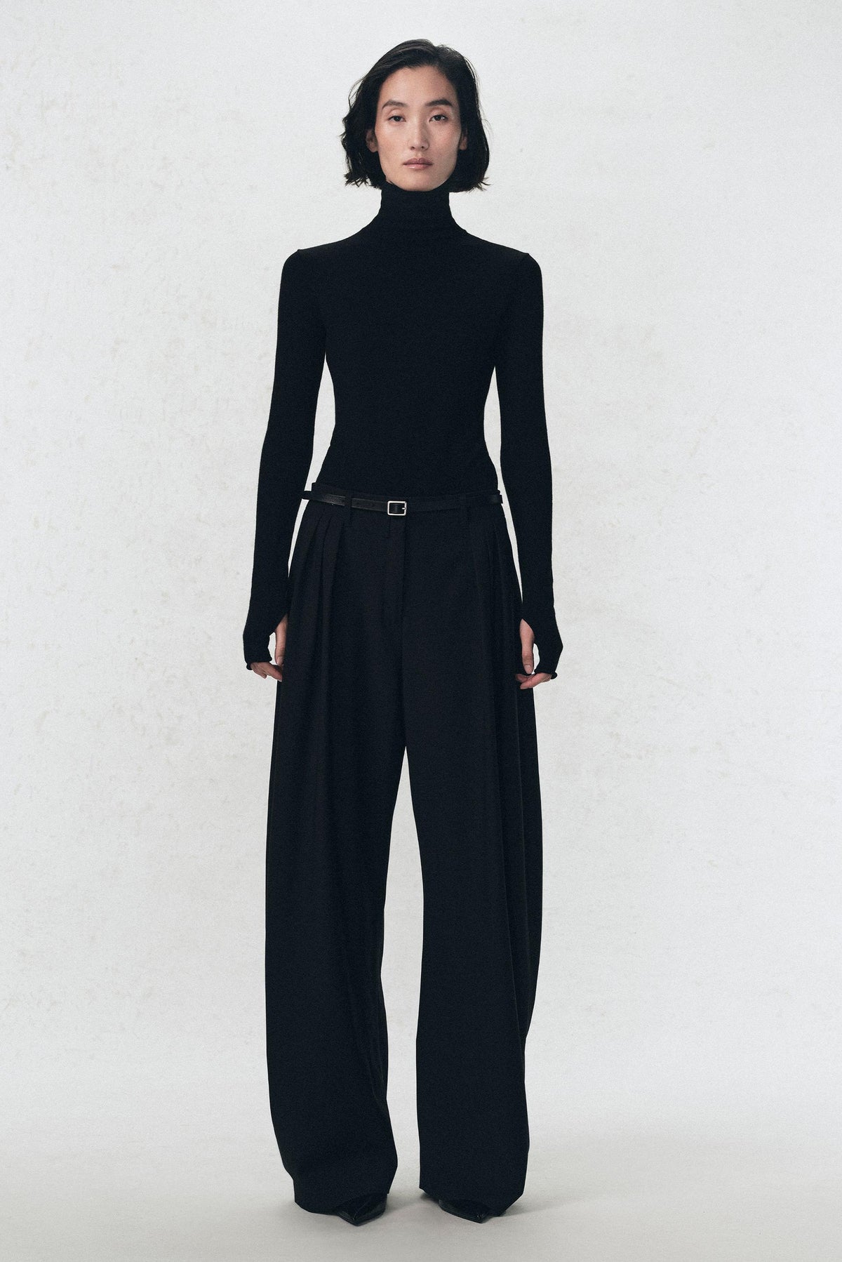 WOOL BLEND BODYSUIT SOSHIOTSUKI