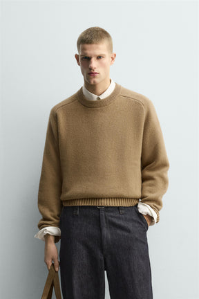 DOUBLE-FACED WOOL JUMPER - Image 2