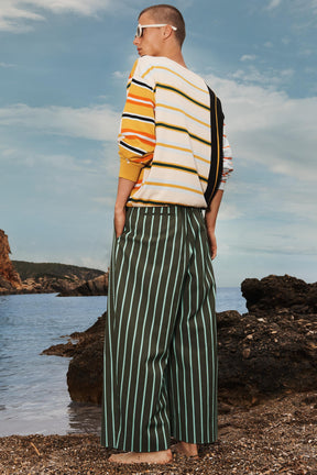 LIMITED EDITION CONTRAST STRIPED SWEATER - Image 5