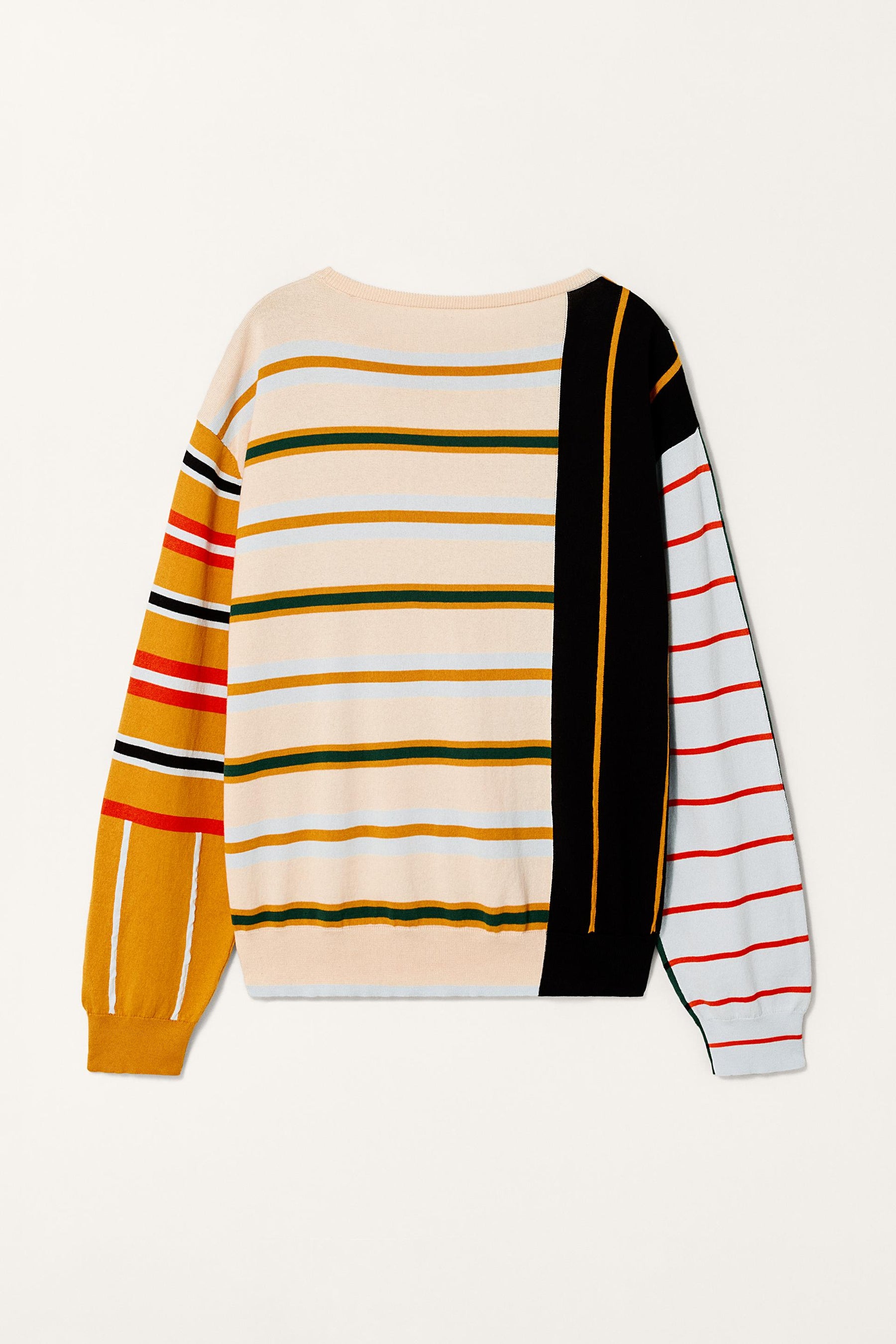 LIMITED EDITION CONTRAST STRIPED SWEATER - Image 6