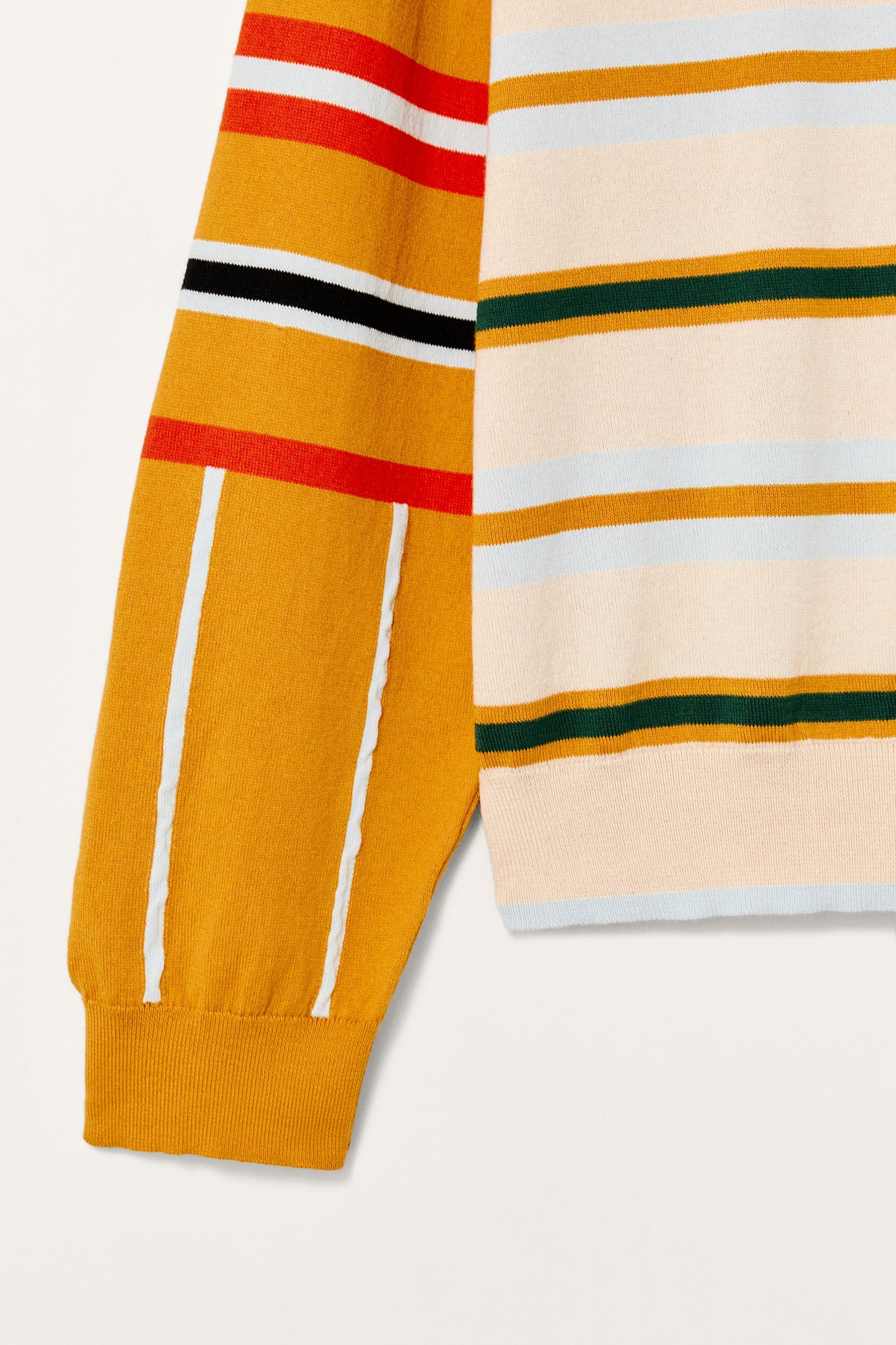 LIMITED EDITION CONTRAST STRIPED SWEATER - Image 7