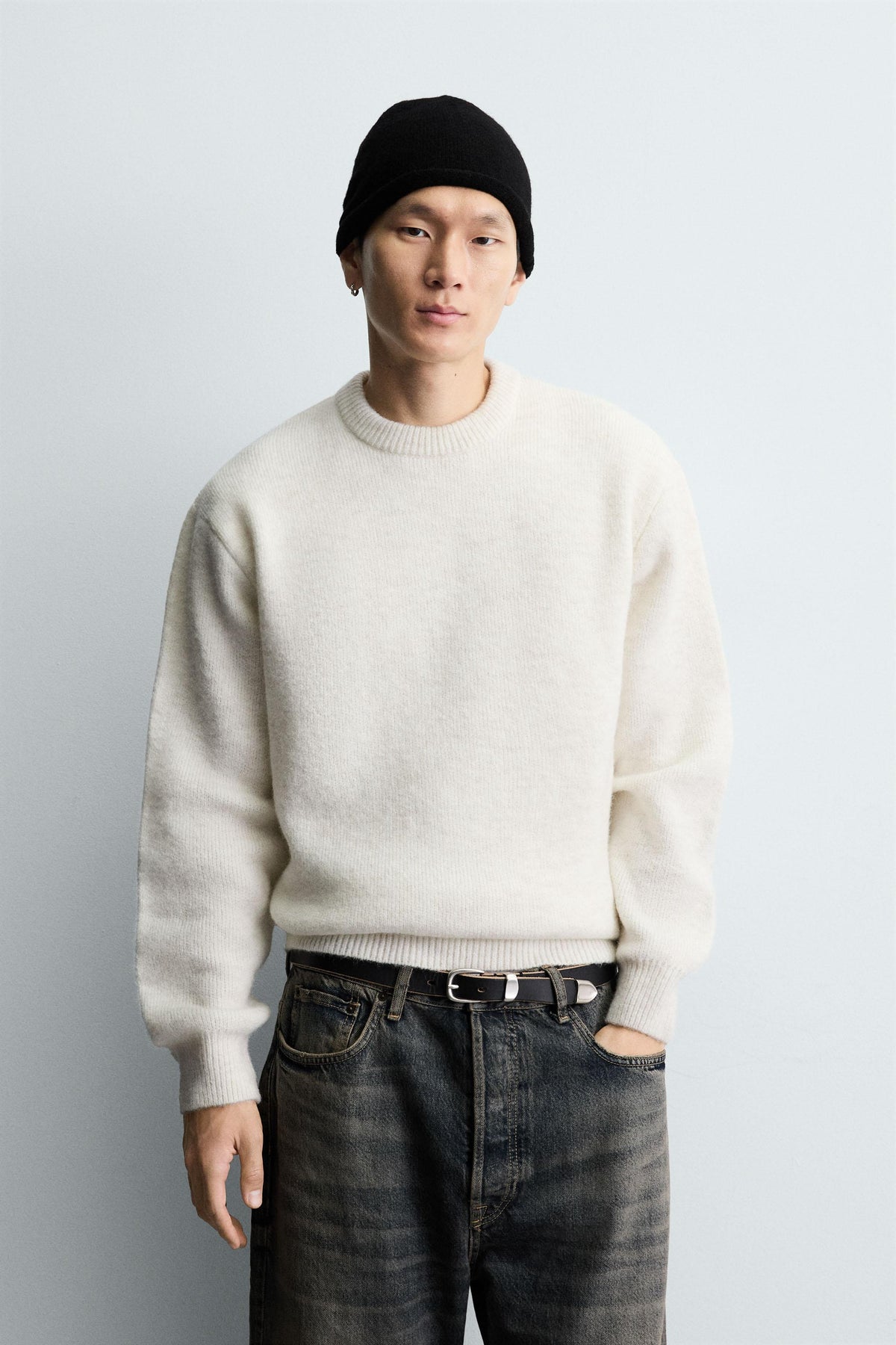 Boxy Knit Sweater
