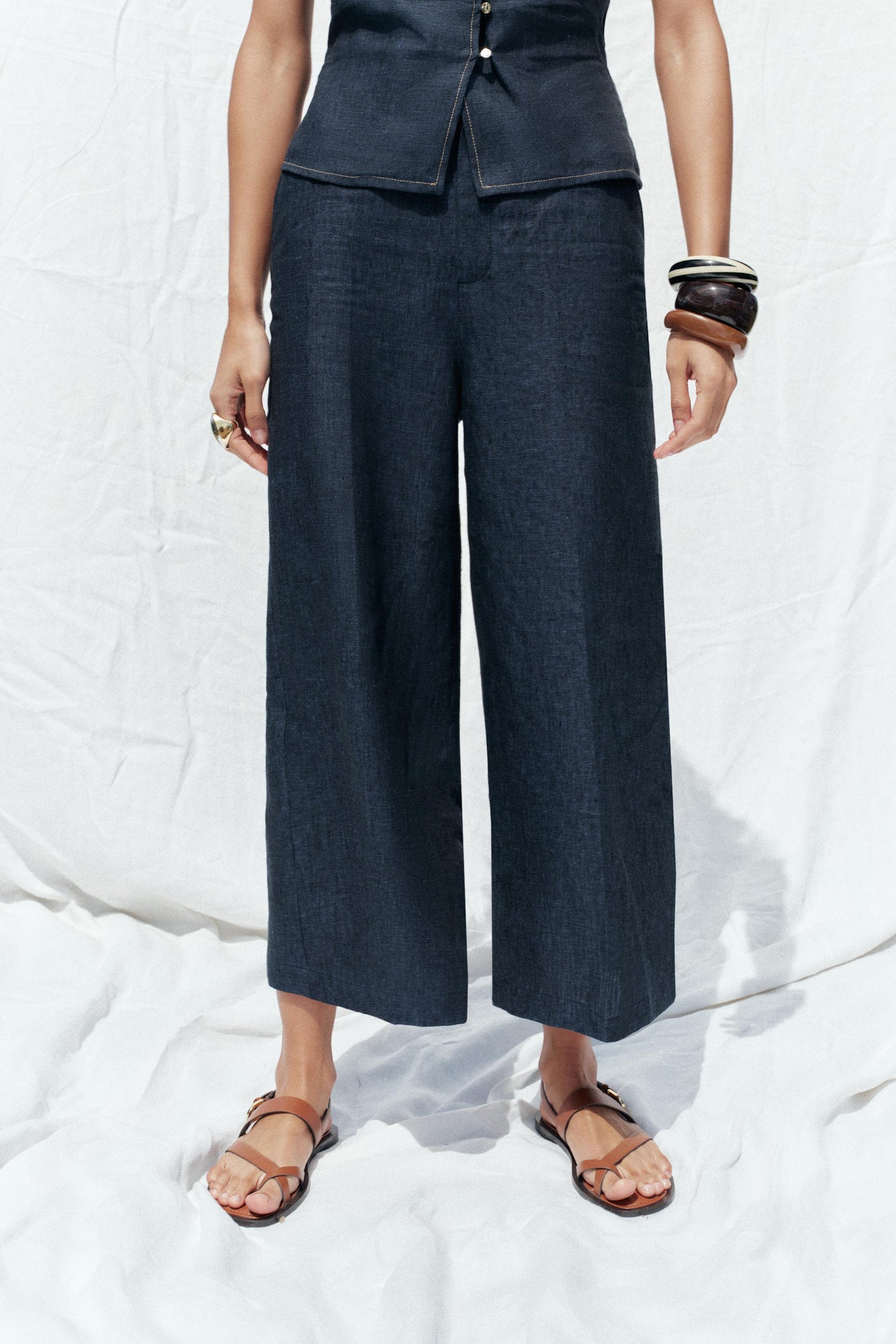 LINEN CULOTTES