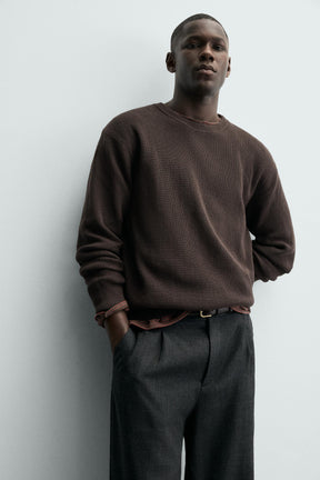 PURL KNIT SWEATER - Image 6