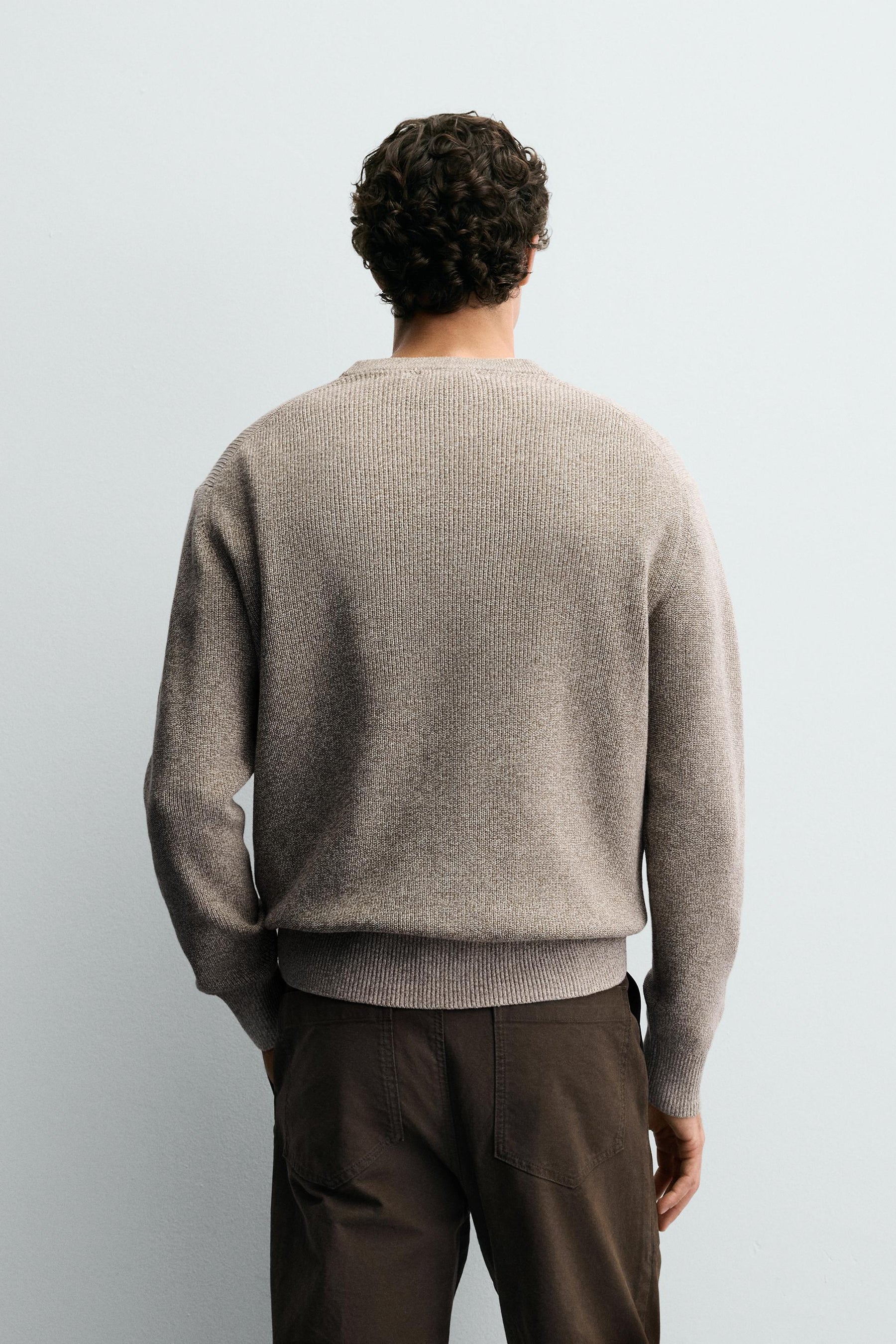 PURL KNIT SWEATER - Image 3