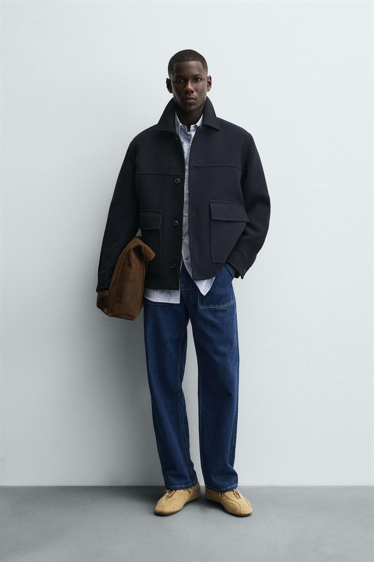 REGULAR FIT POCKET JACKET - Image 1