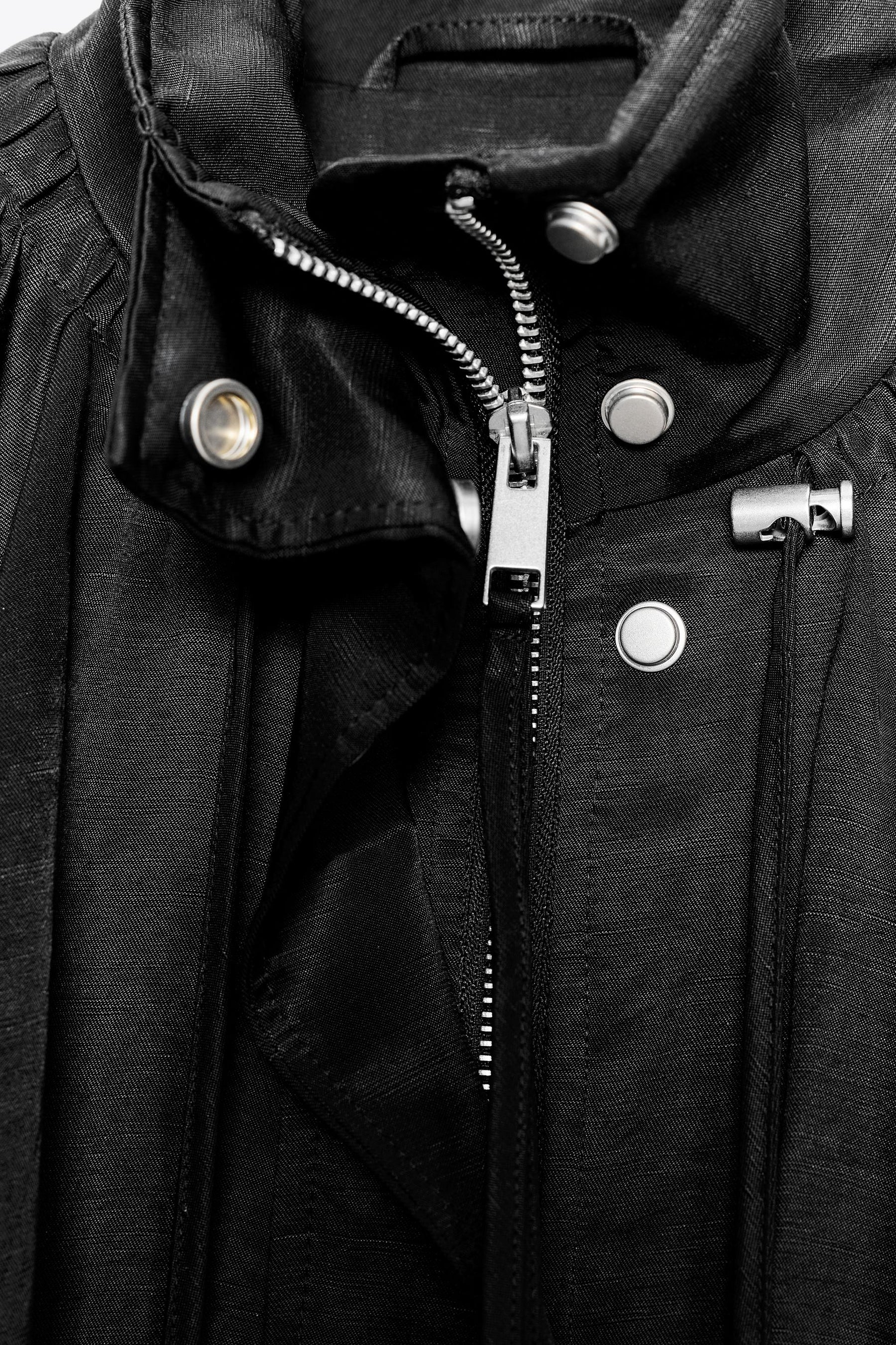 ZW COLLECTION FLUID BOMBER JACKET - Image 8