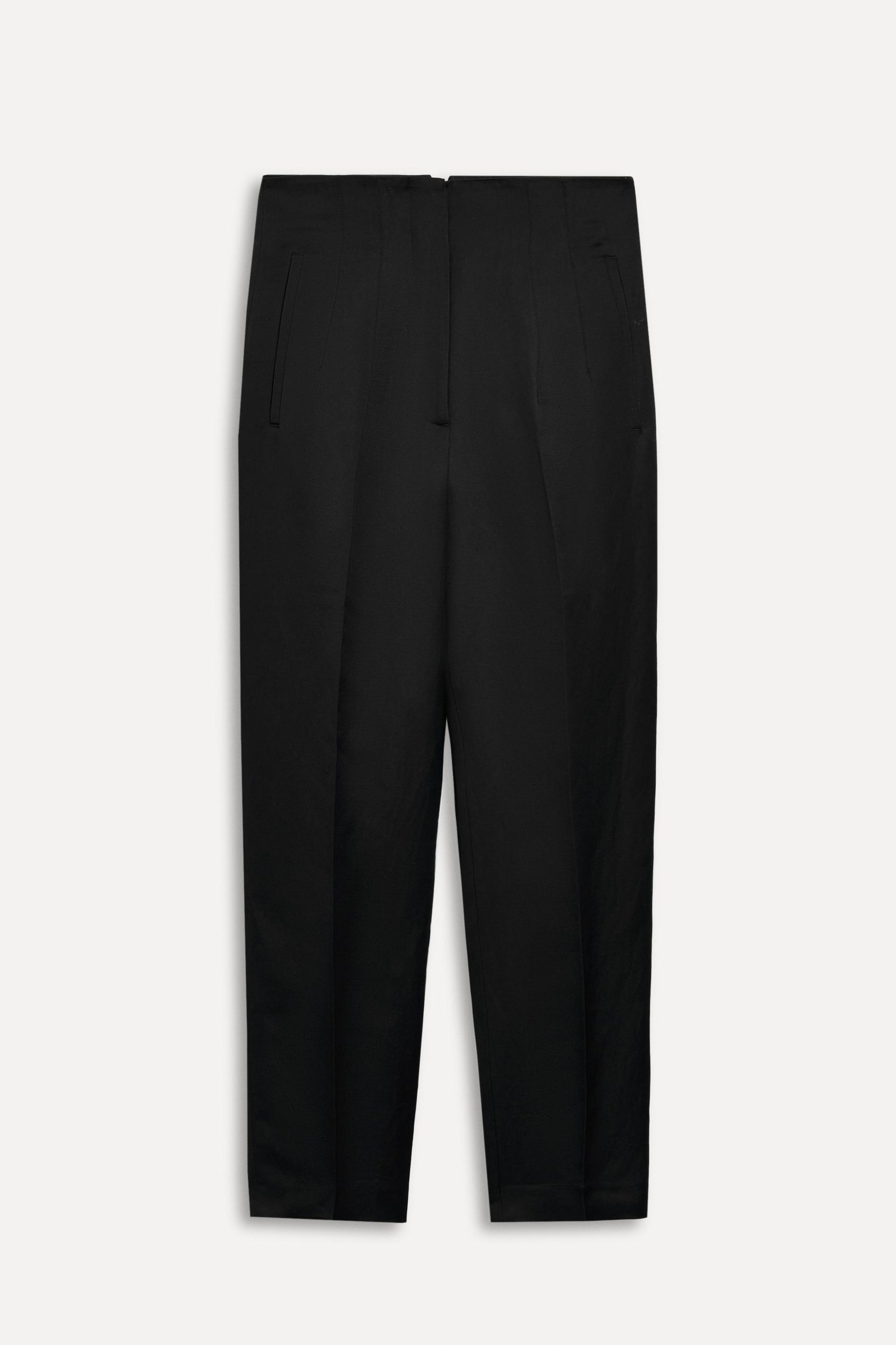 Linen Blend Trousers
