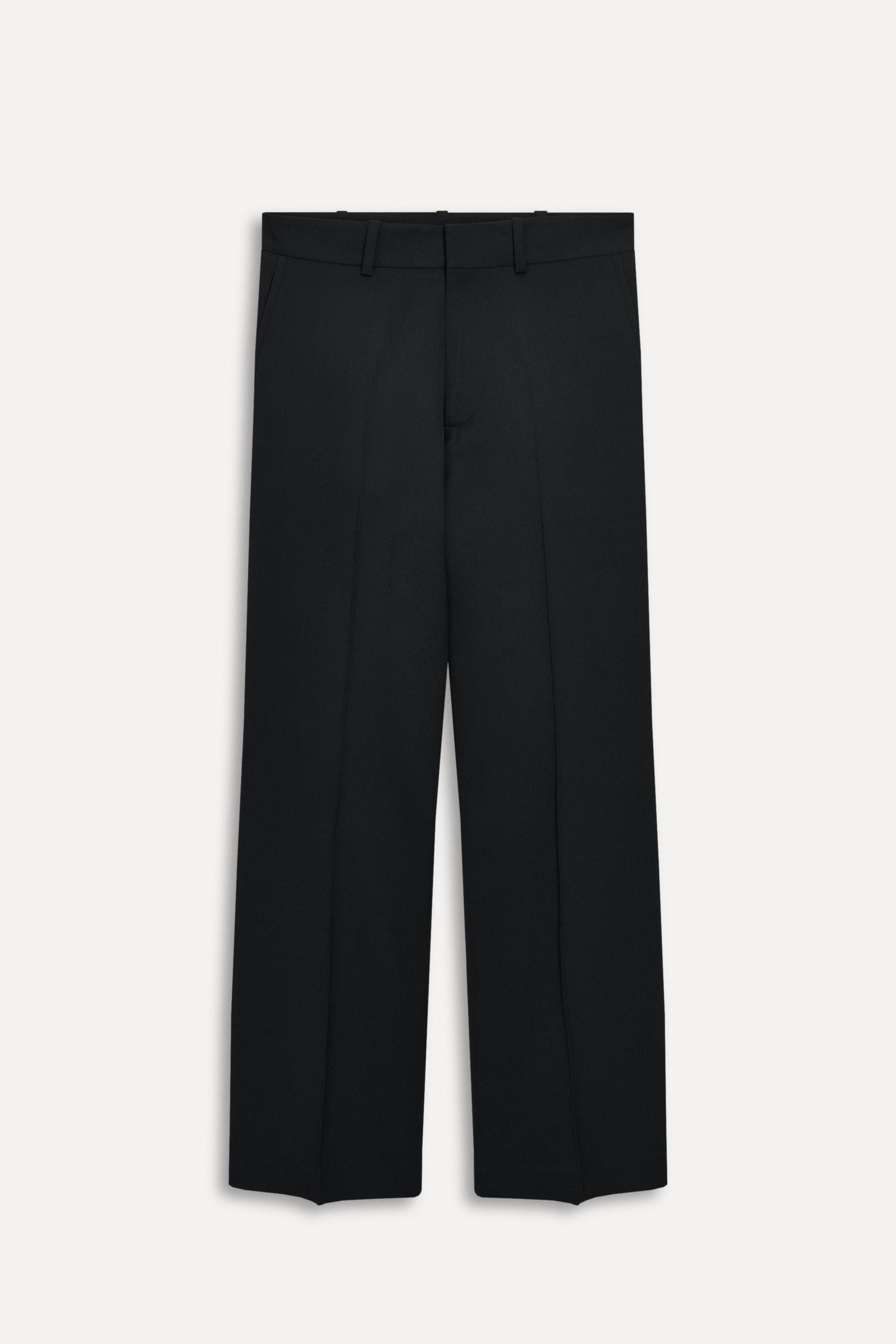 Wool Blend Trousers