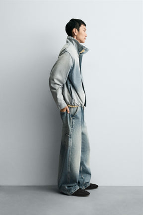 WASHED DENIM JACKET - Image 4