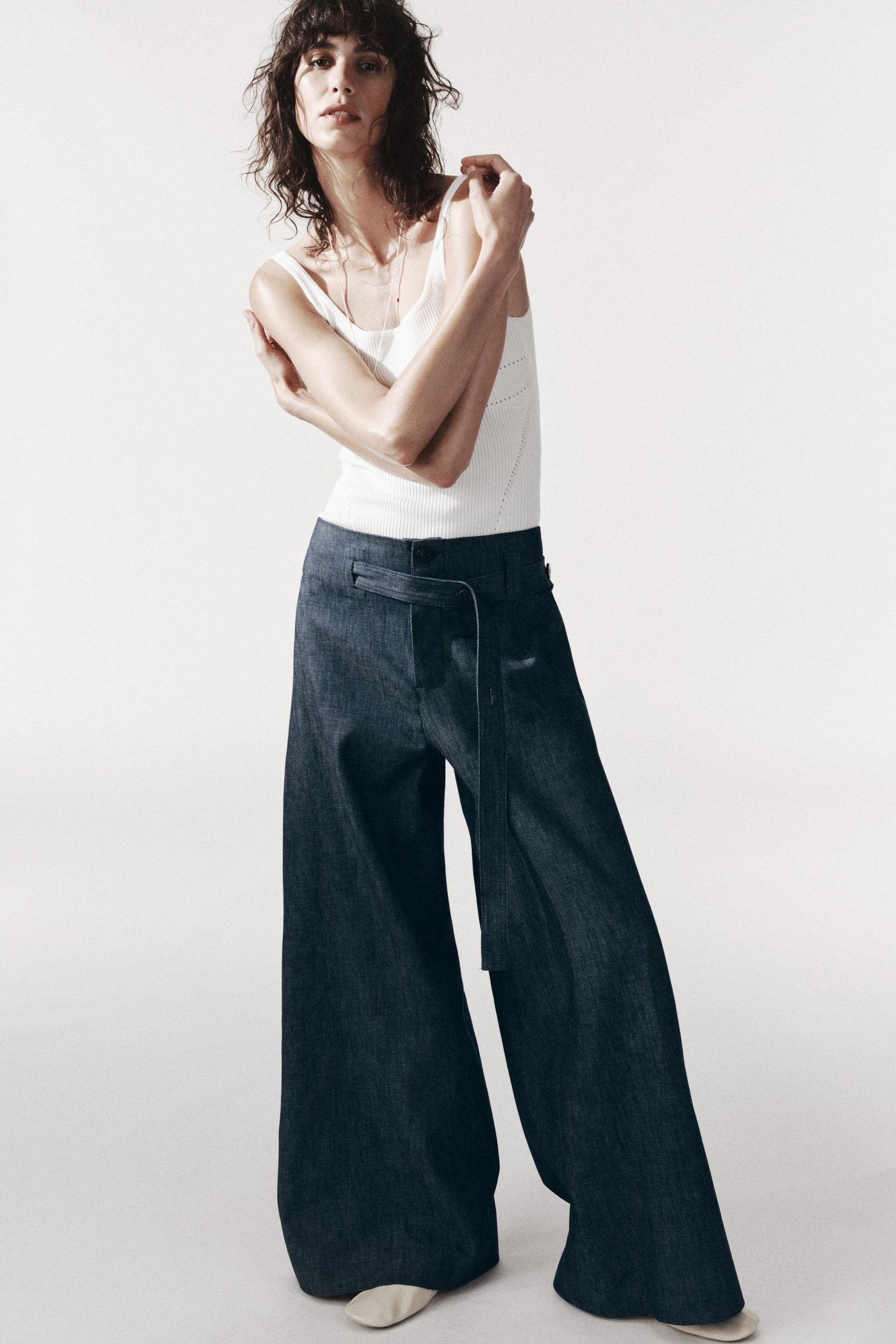 FITTED KNIT TOP - Image 3