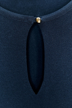 KNIT TOP WITH CUTWORK EMBROIDERY - Image 7