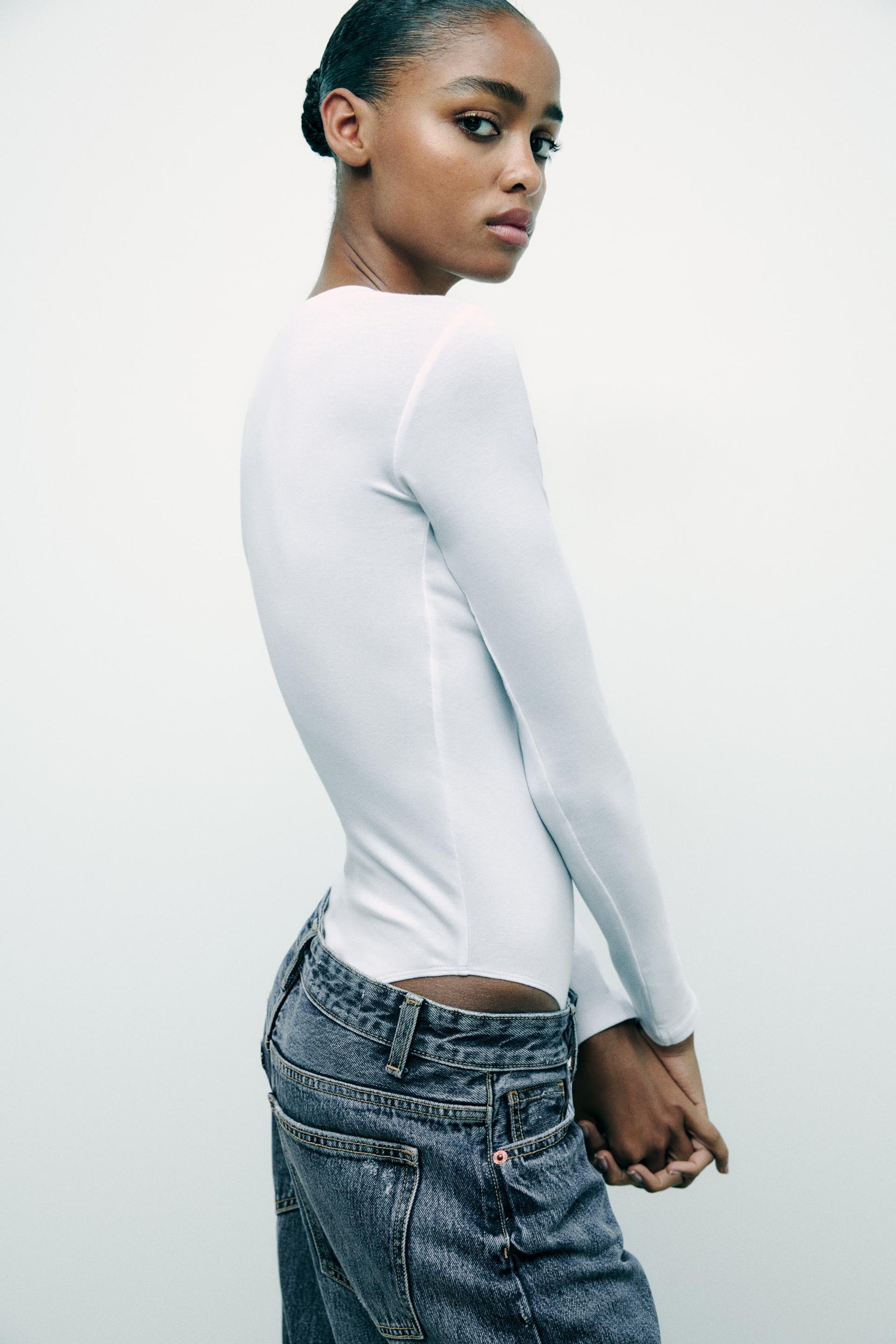 COTTON MODAL BODYSUIT