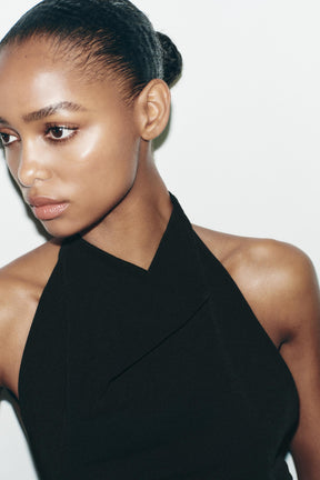 HALTER OPEN-BACK BODYSUIT