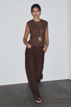 RIBBED KNIT TOP - Image 4