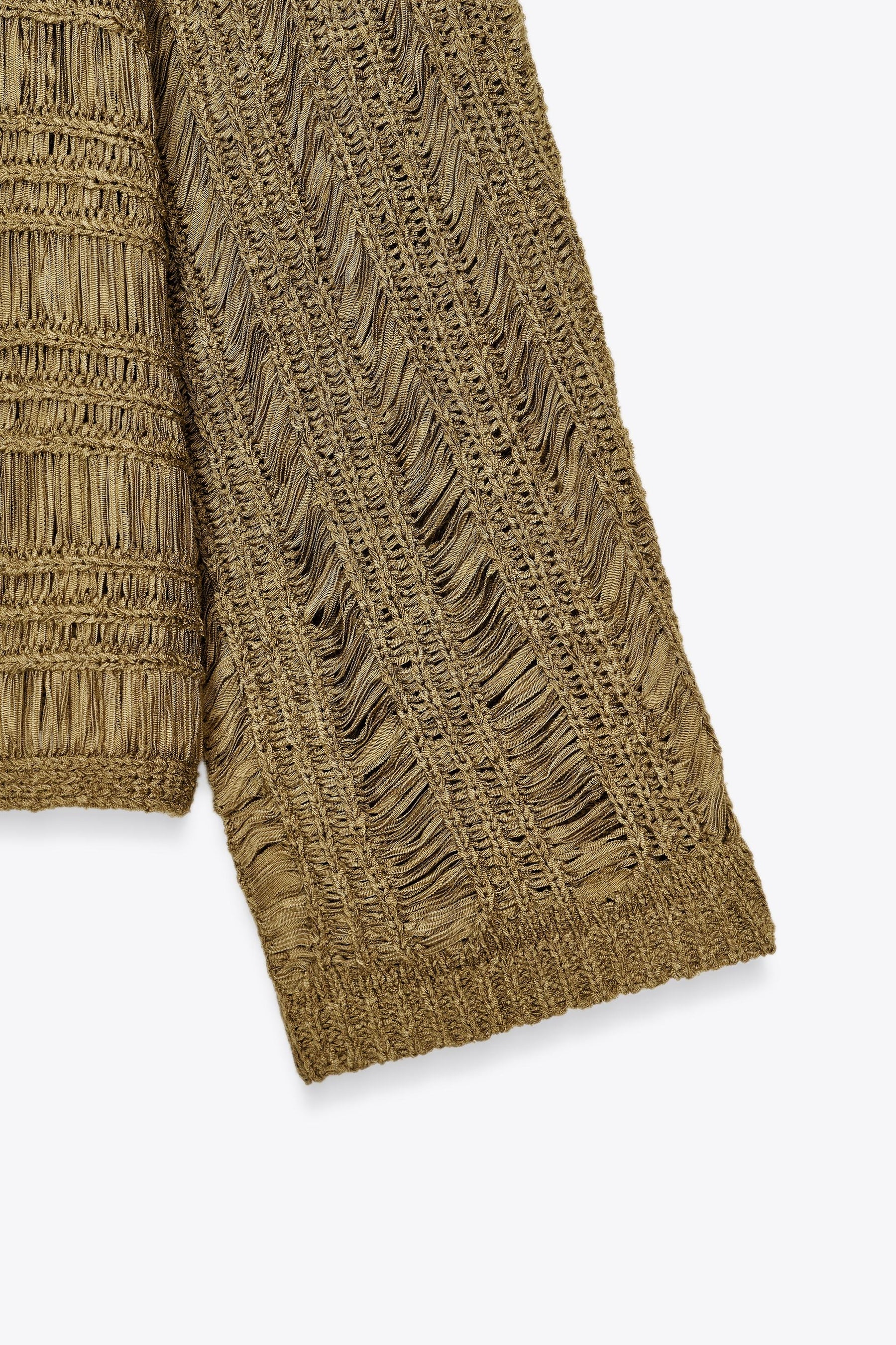 RIBBON KNIT SWEATER - Image 7