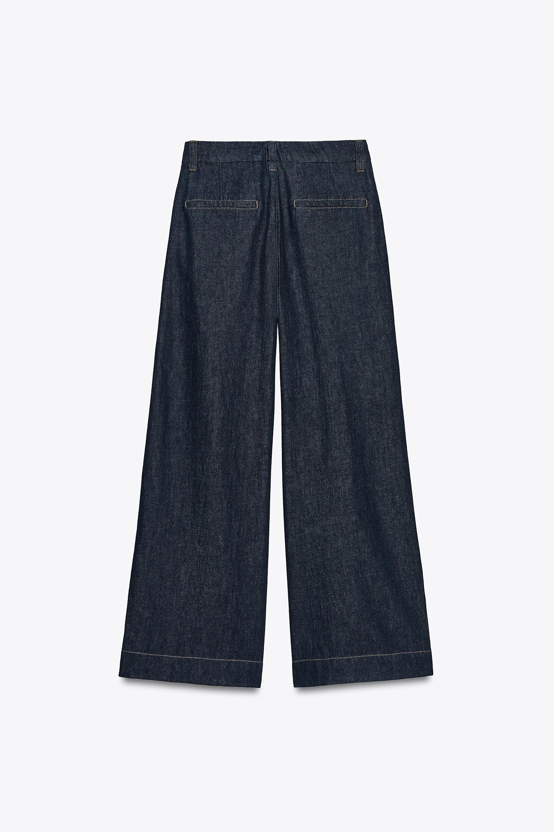 WIDE-LEG MID-WAIST JEANS