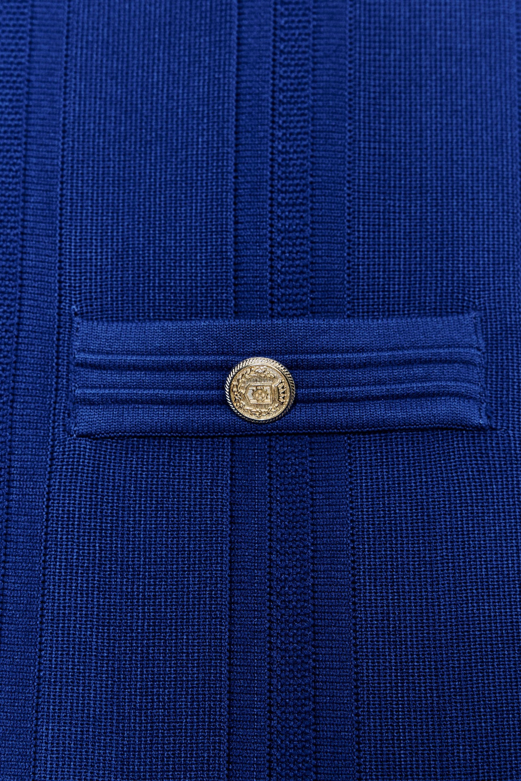 KNIT DRESS WITH BOX PLEATS - Image 5