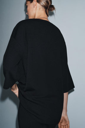 OVERSIZED KNIT TOP - Image 3