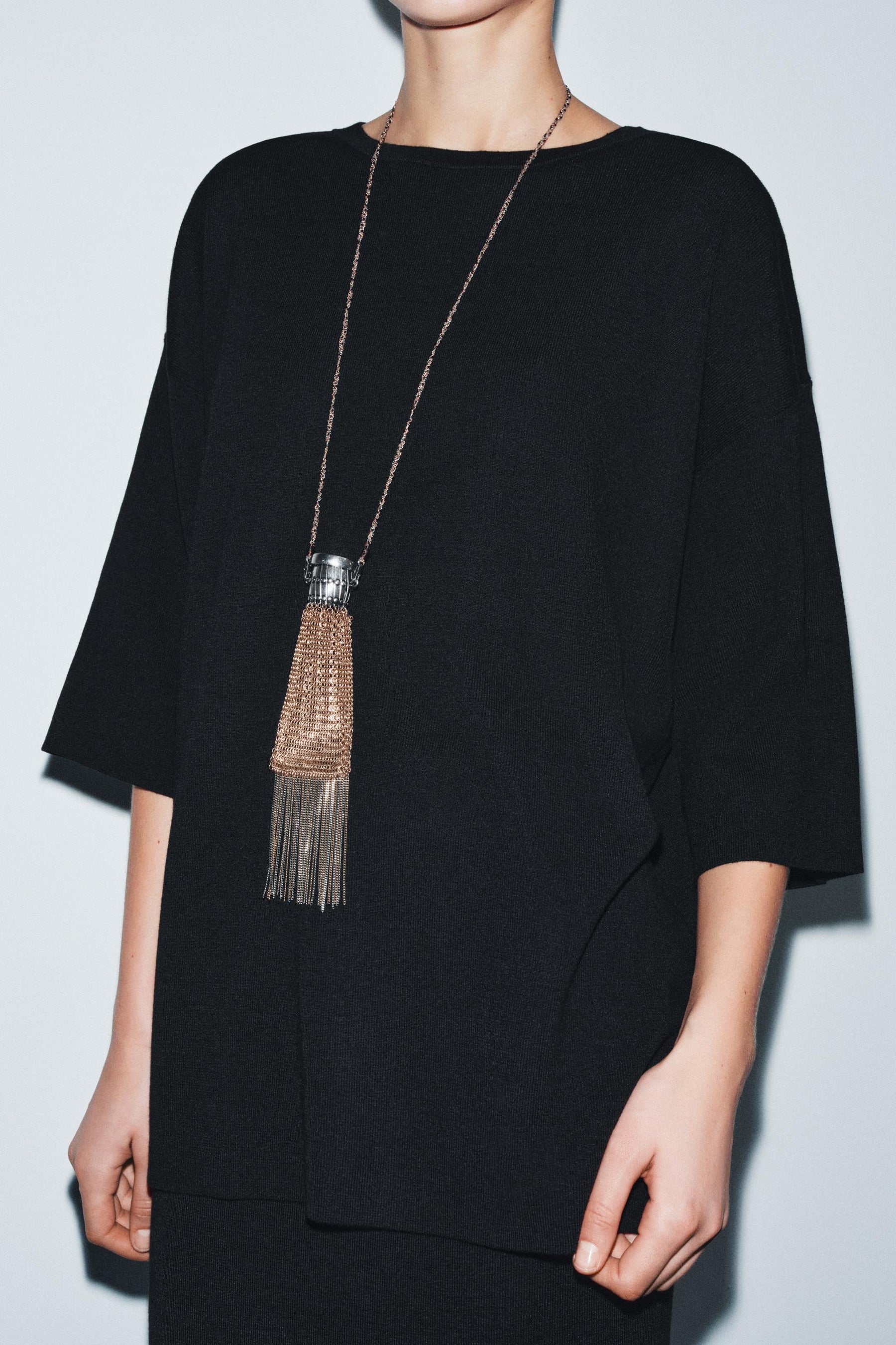 OVERSIZED KNIT TOP - Image 5