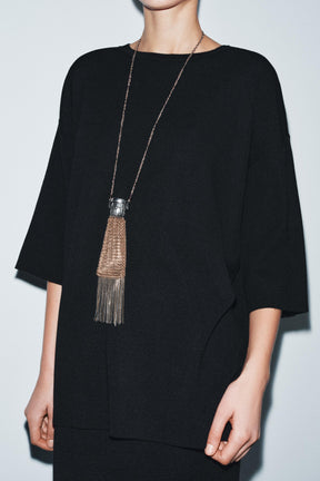 OVERSIZED KNIT TOP - Image 5