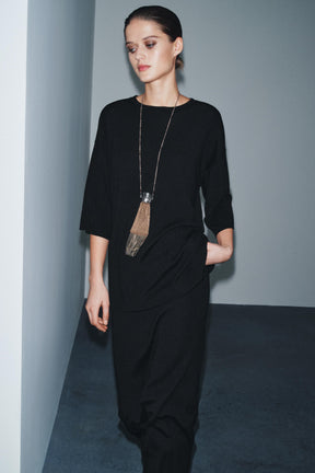 OVERSIZED KNIT TOP - Image 1