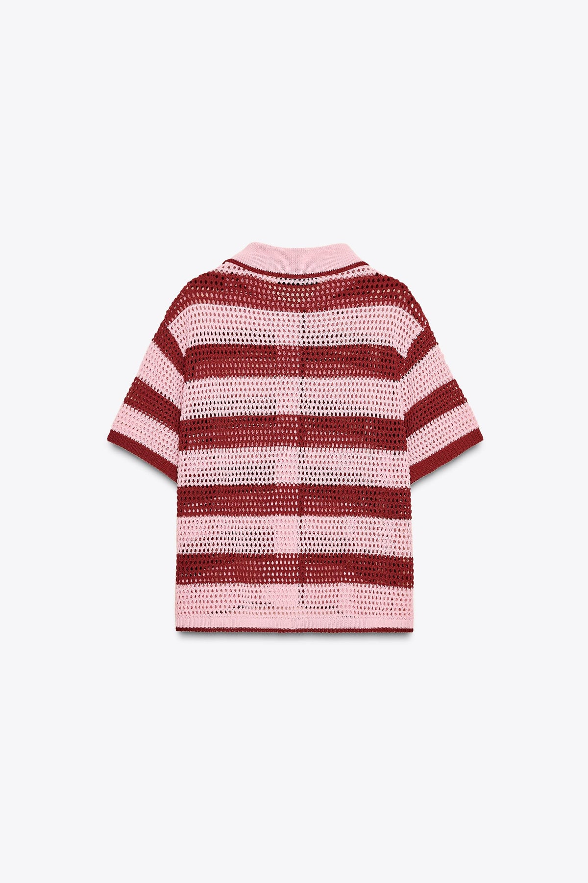 KNITTED POLO CARDIGAN - Image 1