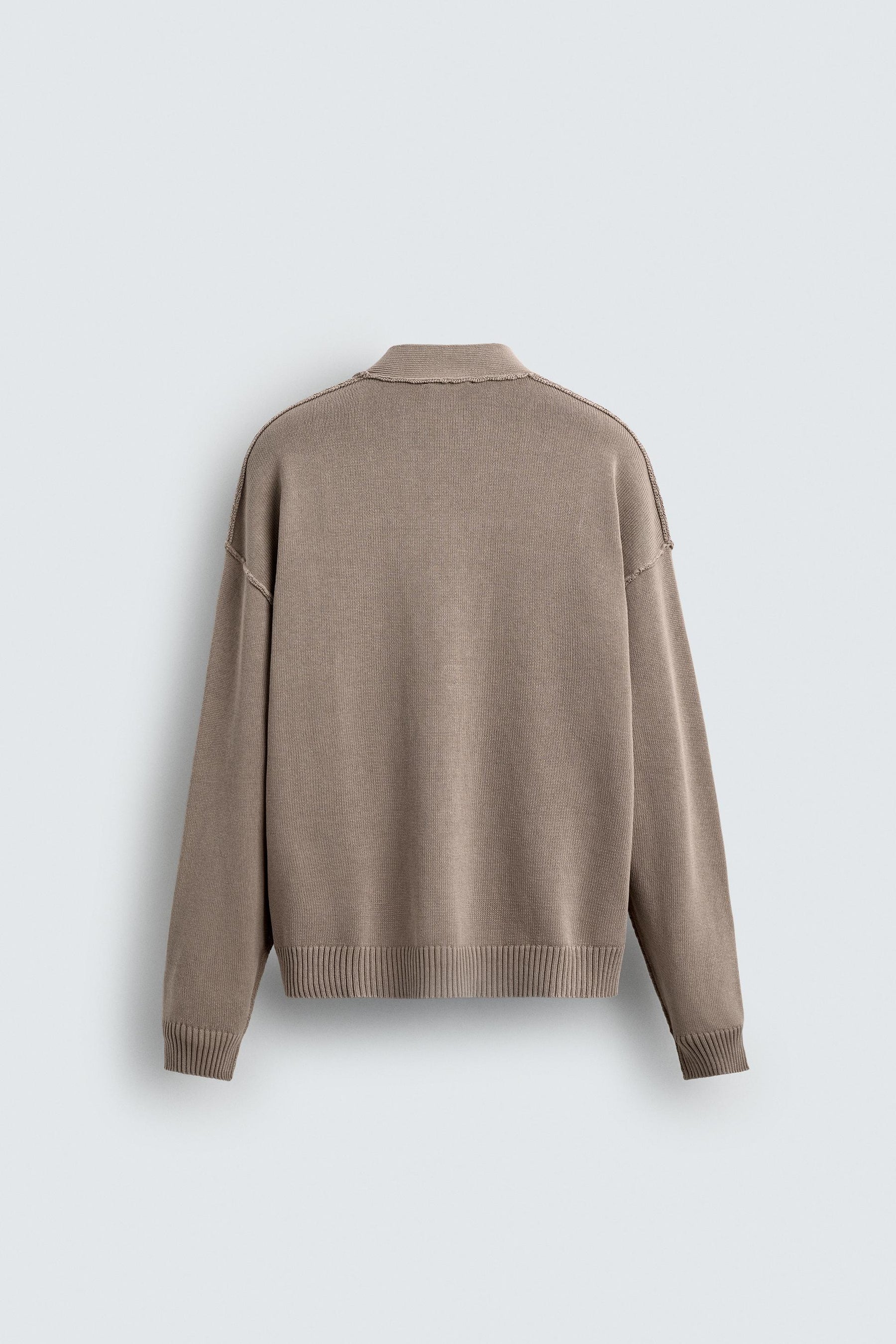 REVERSIBLE CARDIGAN WITH REVERSE EFFECT - Image 7