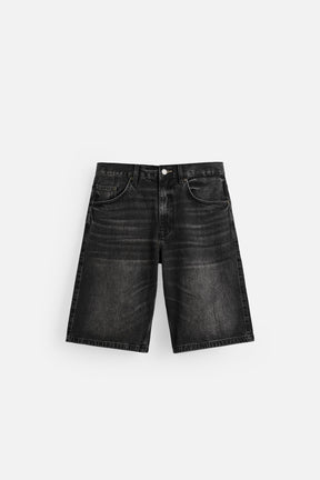 BAGGY FIT DENIM BERMUDAS - Image 3