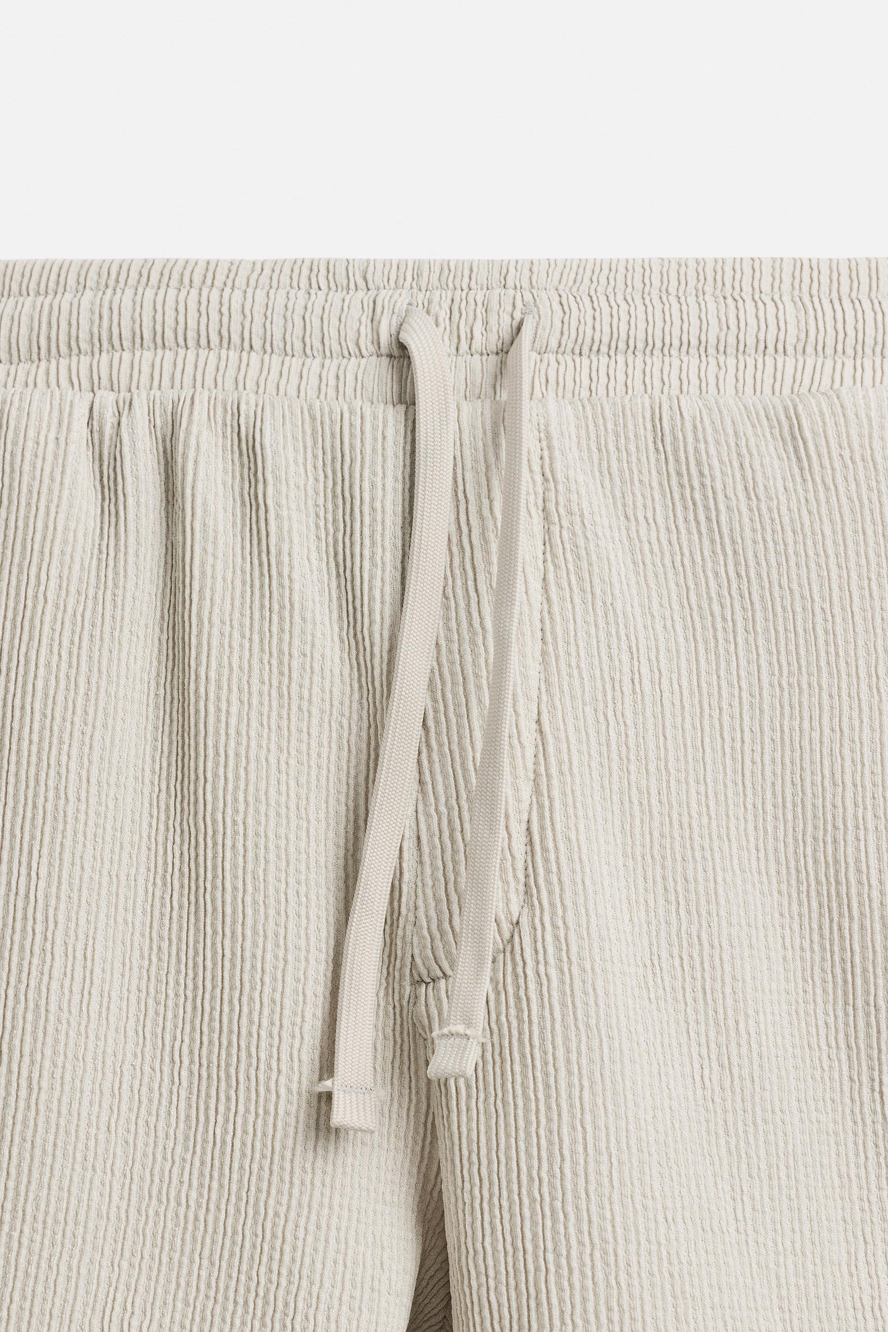 IRREGULAR TEXTURED BERMUDA SHORTS - Image 8