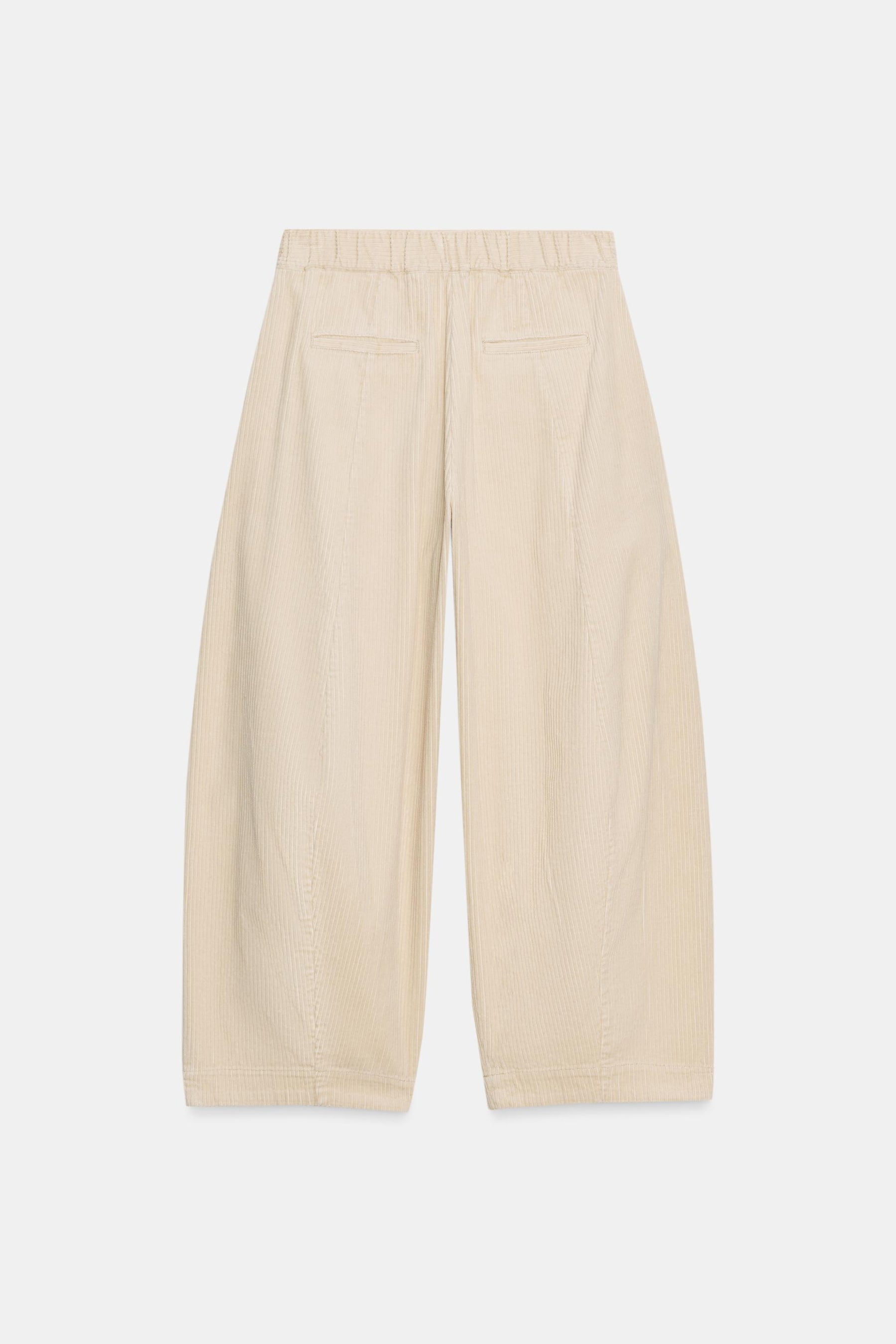 Barrel Corduroy Trousers