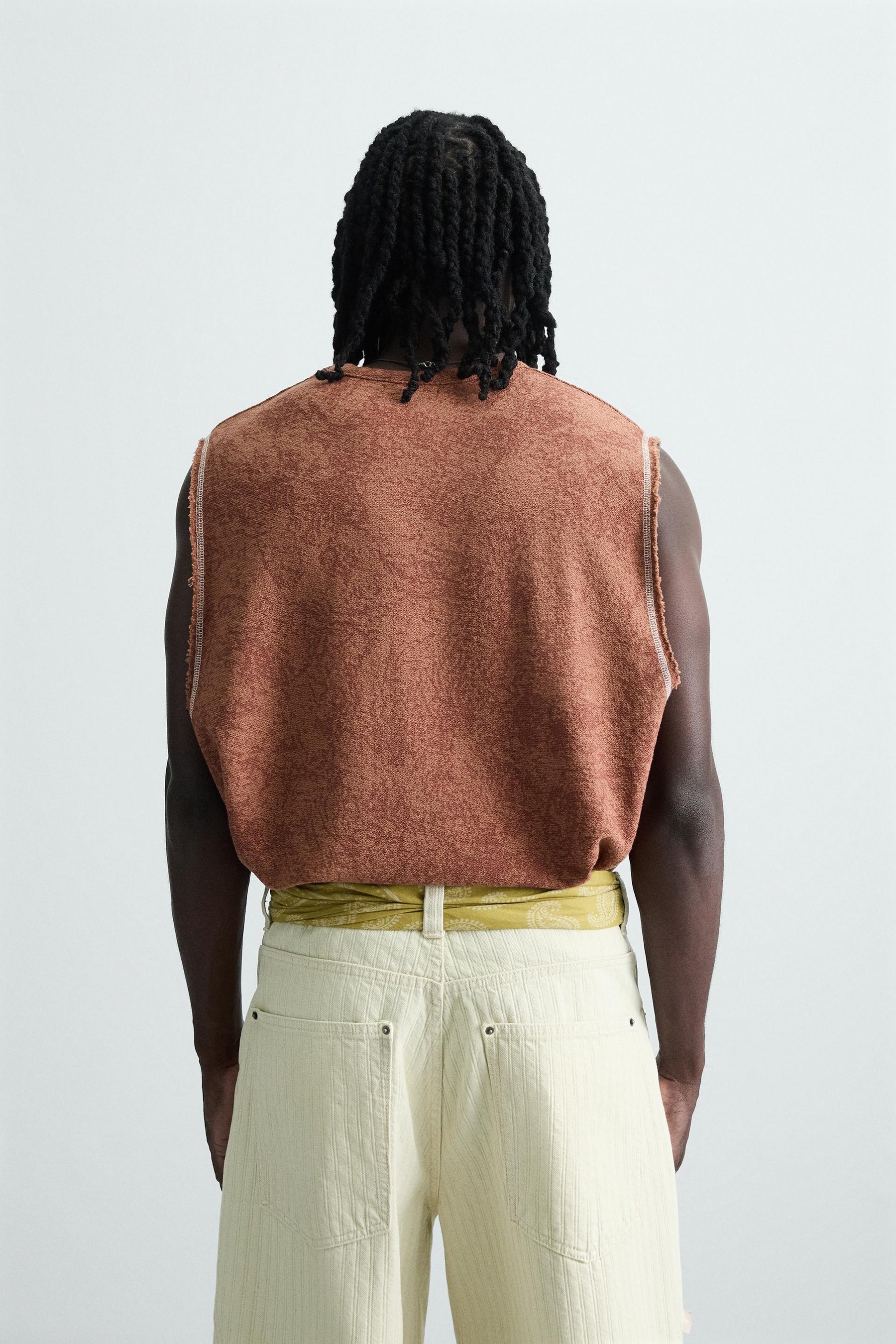 WASHED KNIT TANK TOP - Image 3