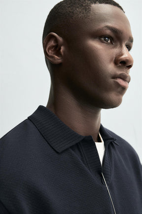 TEXTURED REGULAR FIT POLO SHIRT - Image 5
