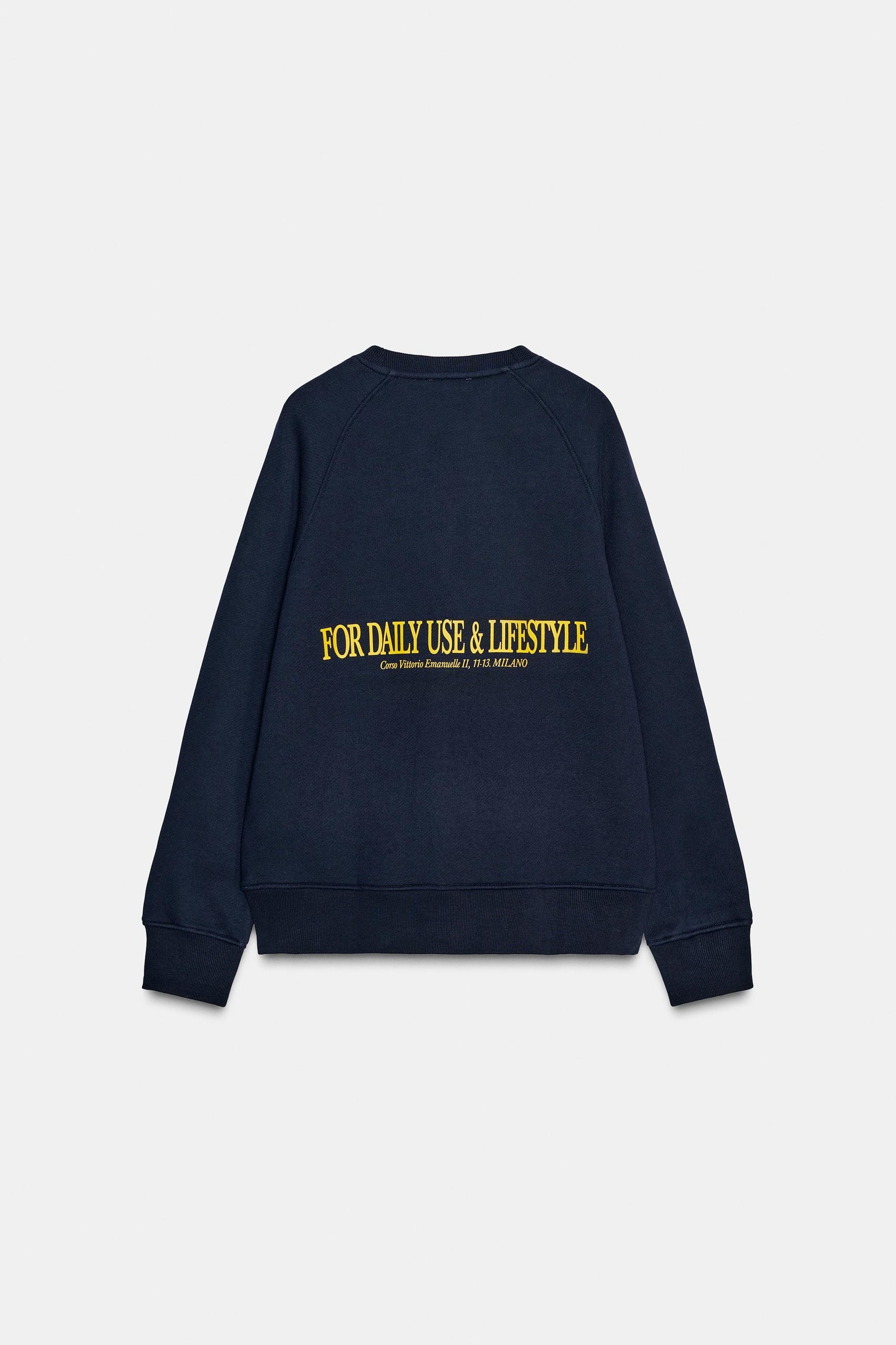 Slogan Sweatshirt